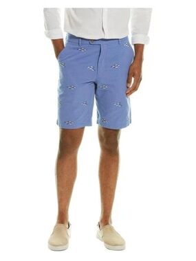 NWOT J. McLaughlin Shorts Men’s 34 Oliver School Of Fishes Resortwear Preppy